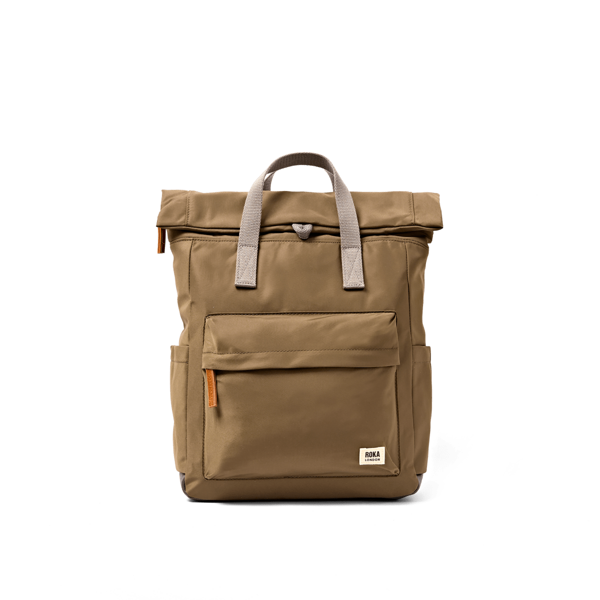 Canfield Roll Top Backpack in Army - RUTHERFORD & Co