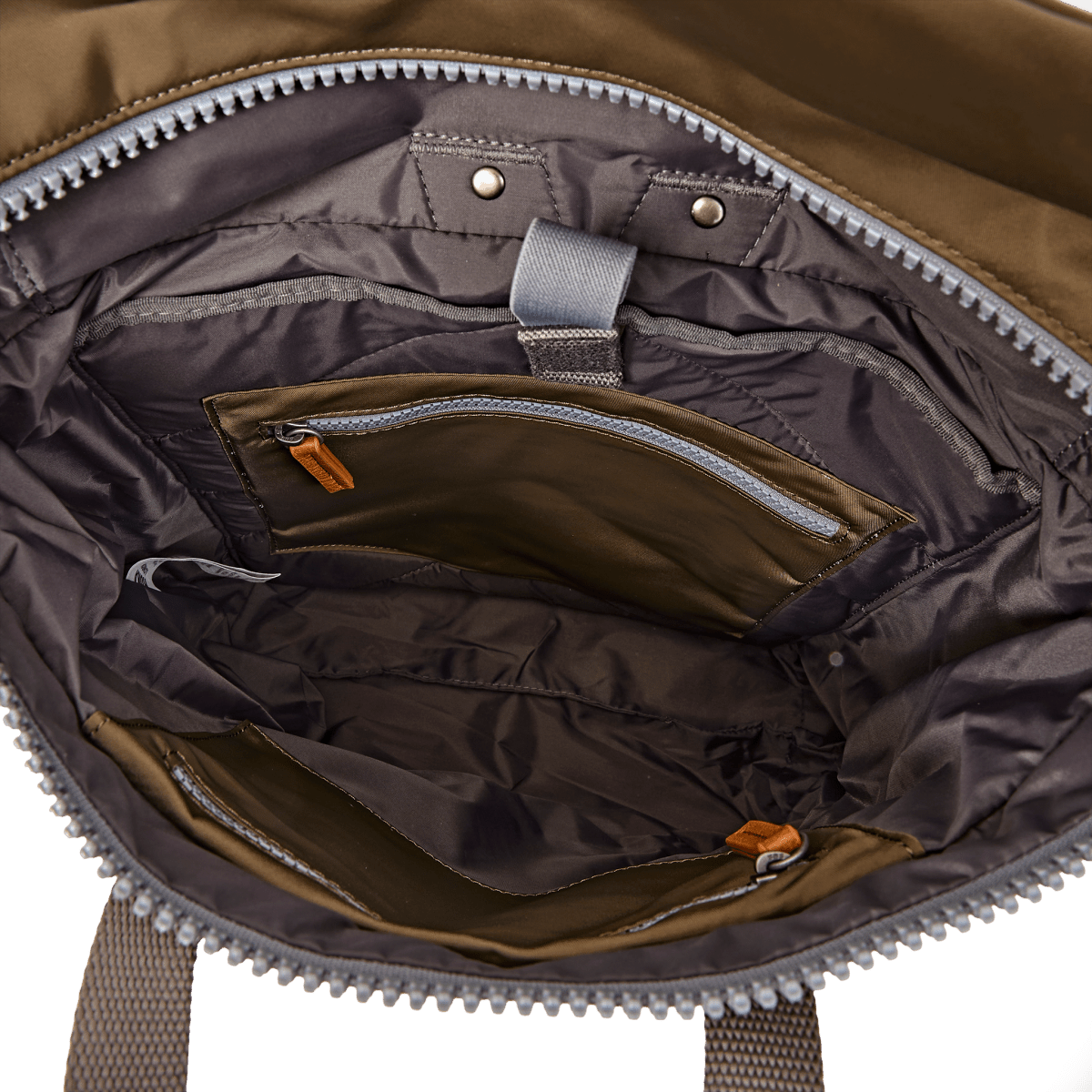 Canfield Roll Top Backpack in Army - RUTHERFORD & Co