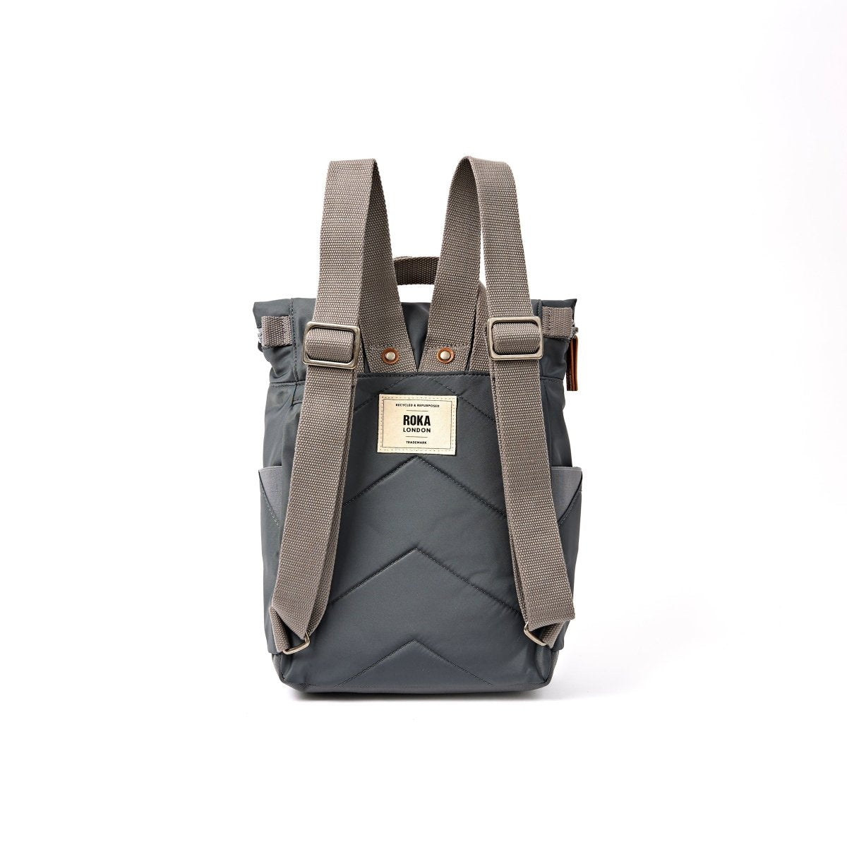 Canfield Roll Top Backpack in Beluga - RUTHERFORD & Co
