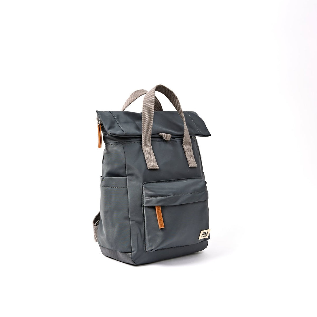 Canfield Roll Top Backpack in Beluga - RUTHERFORD & Co