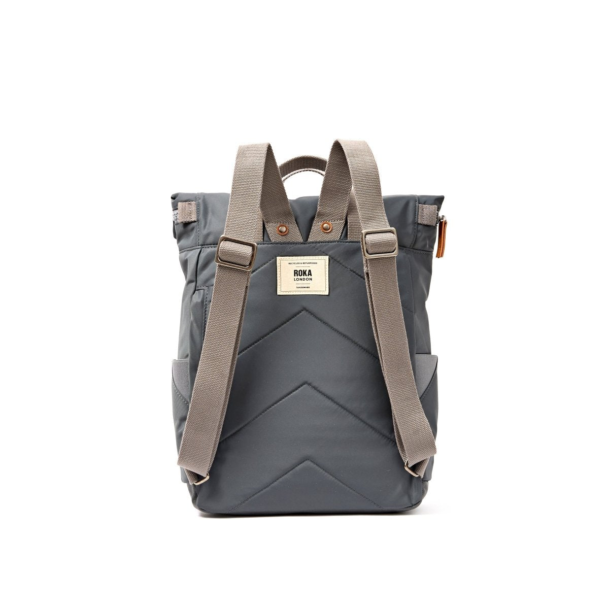 Canfield Roll Top Backpack in Beluga - RUTHERFORD & Co