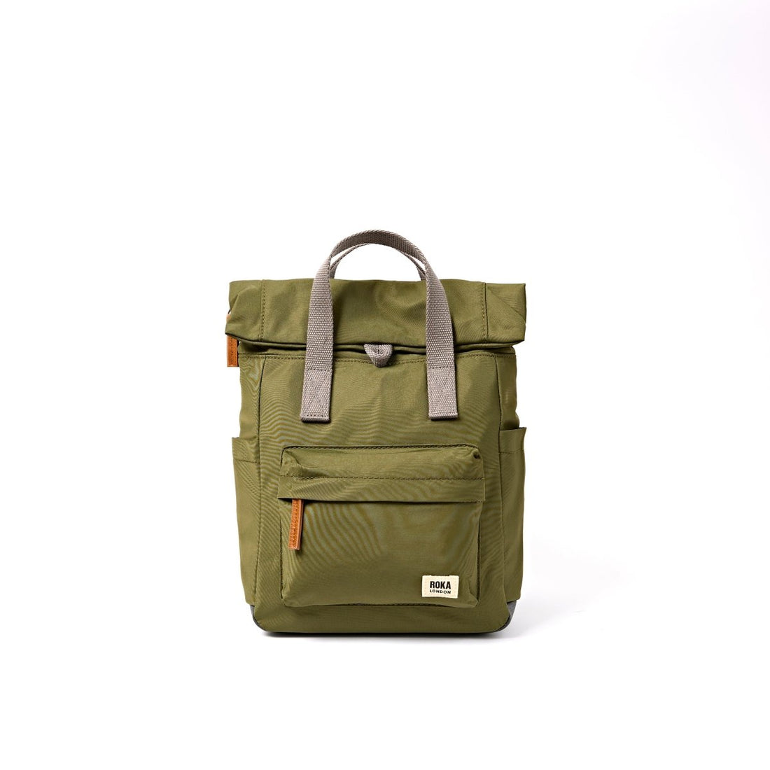 Canfield Roll Top Backpack in Chive - RUTHERFORD & Co