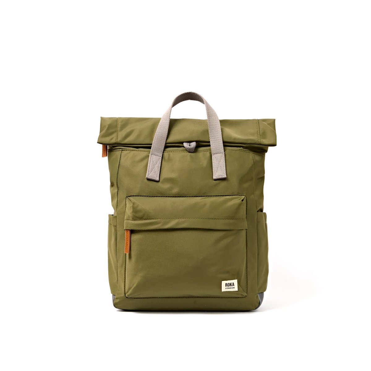 Canfield Roll Top Backpack in Chive - RUTHERFORD & Co