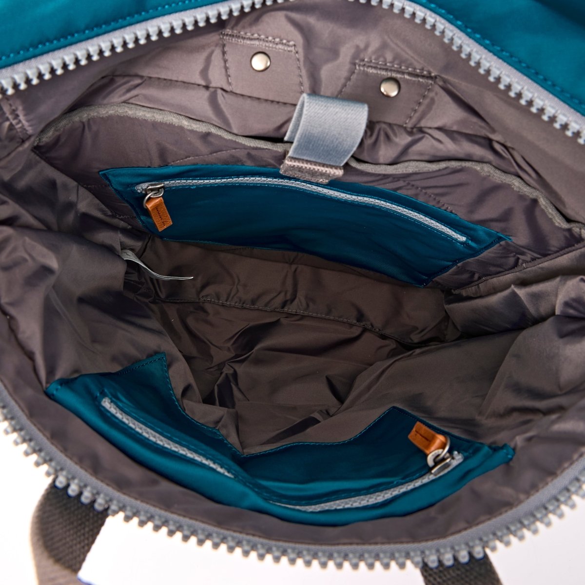 Canfield Roll Top Backpack in North Sea - RUTHERFORD & Co
