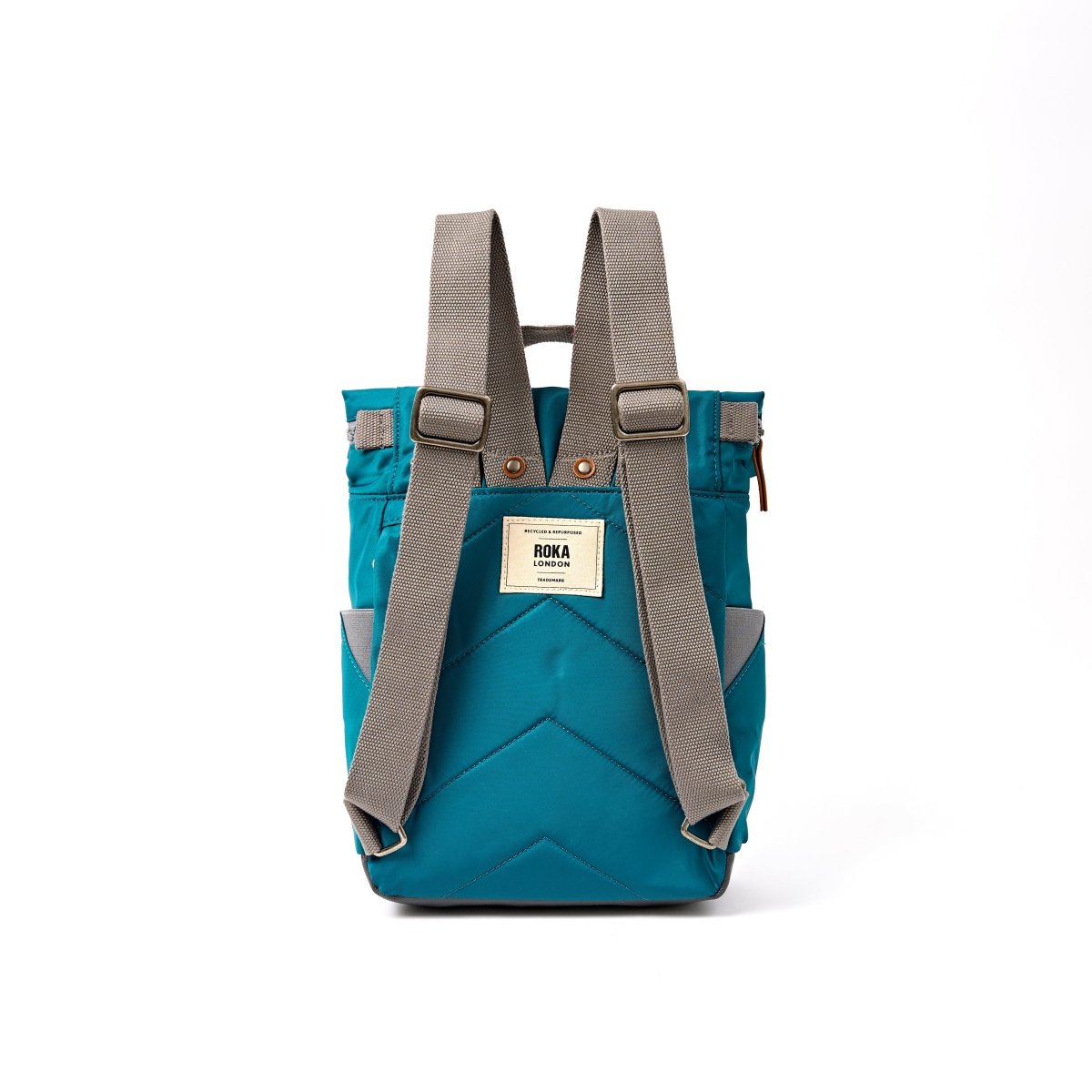 Canfield Roll Top Backpack in North Sea - RUTHERFORD & Co