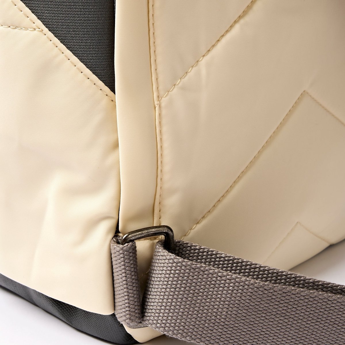 Canfield Roll Top Backpack in Wax Paper Stripe - RUTHERFORD & Co