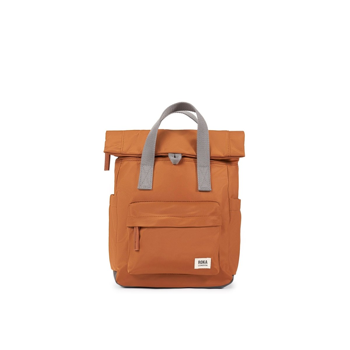 Canfield Roll Top Backpack Small Recycled Nylon - Bran - RUTHERFORD & Co
