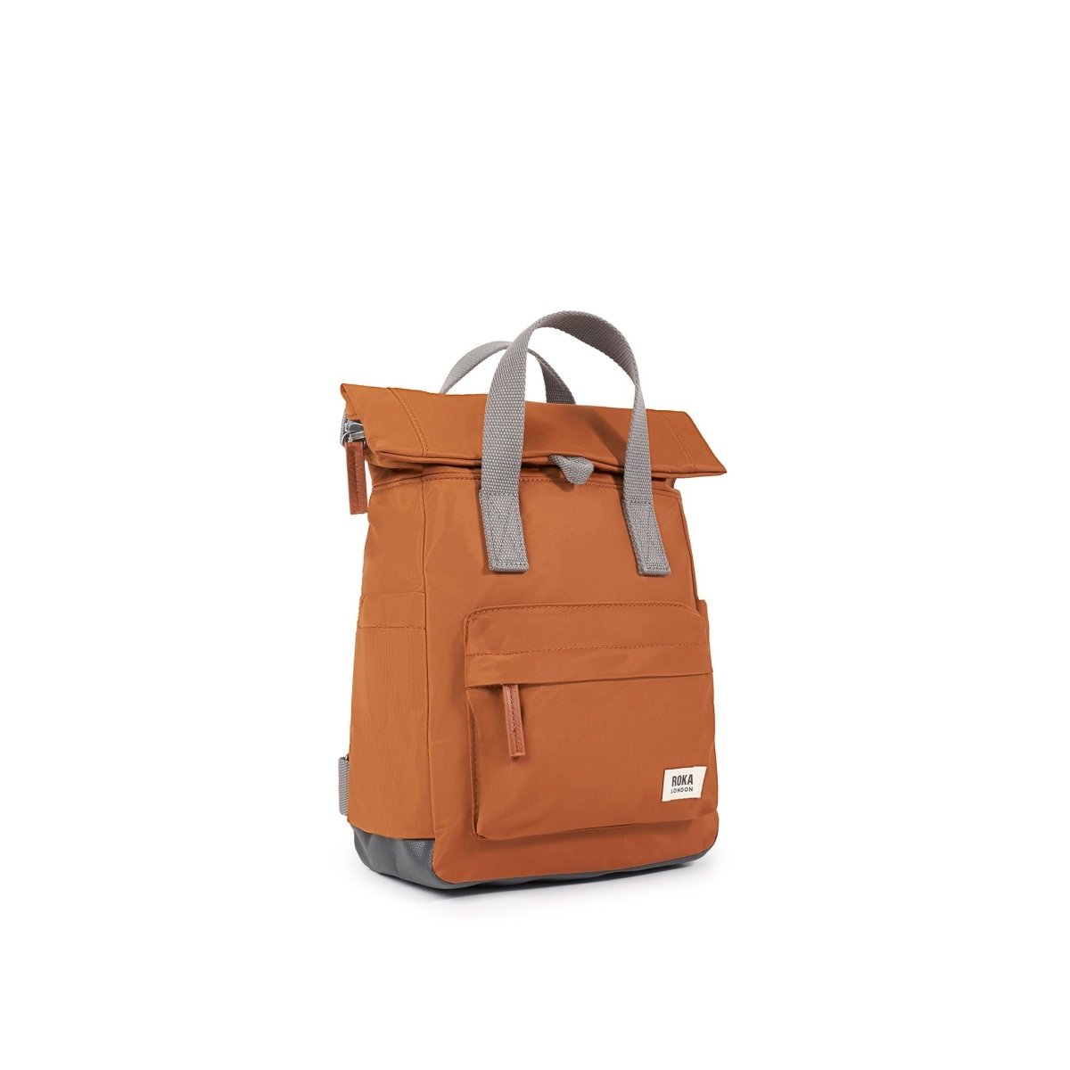 Canfield Roll Top Backpack Small Recycled Nylon - Bran - RUTHERFORD & Co