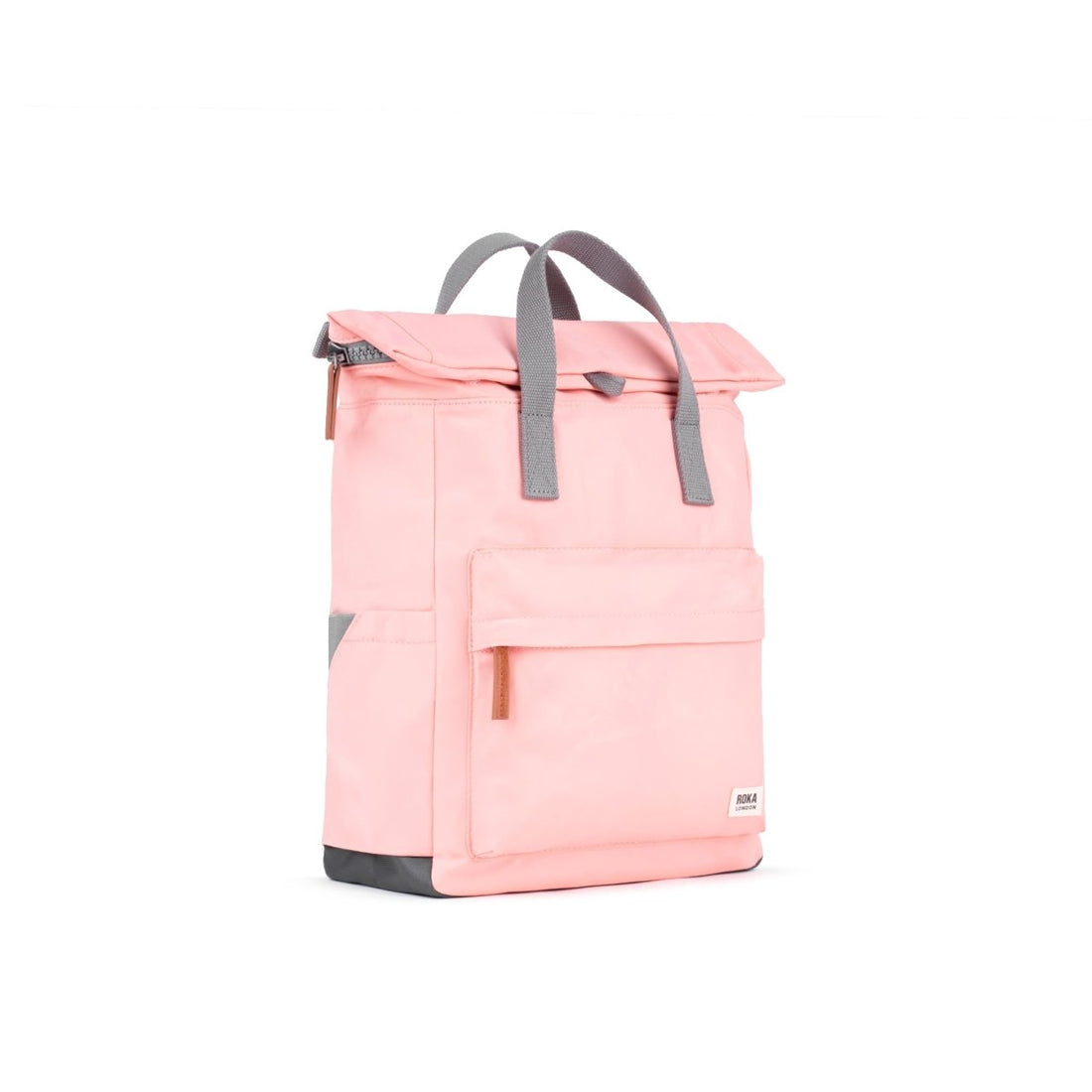 Canfield Roll Top Backpack Small Recycled Nylon - Punch - RUTHERFORD & Co