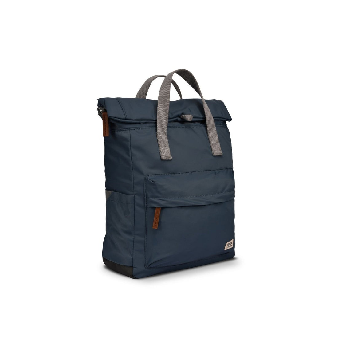 Canfield Roll Top Backpack Small Recycled Nylon - Smoke - RUTHERFORD & Co