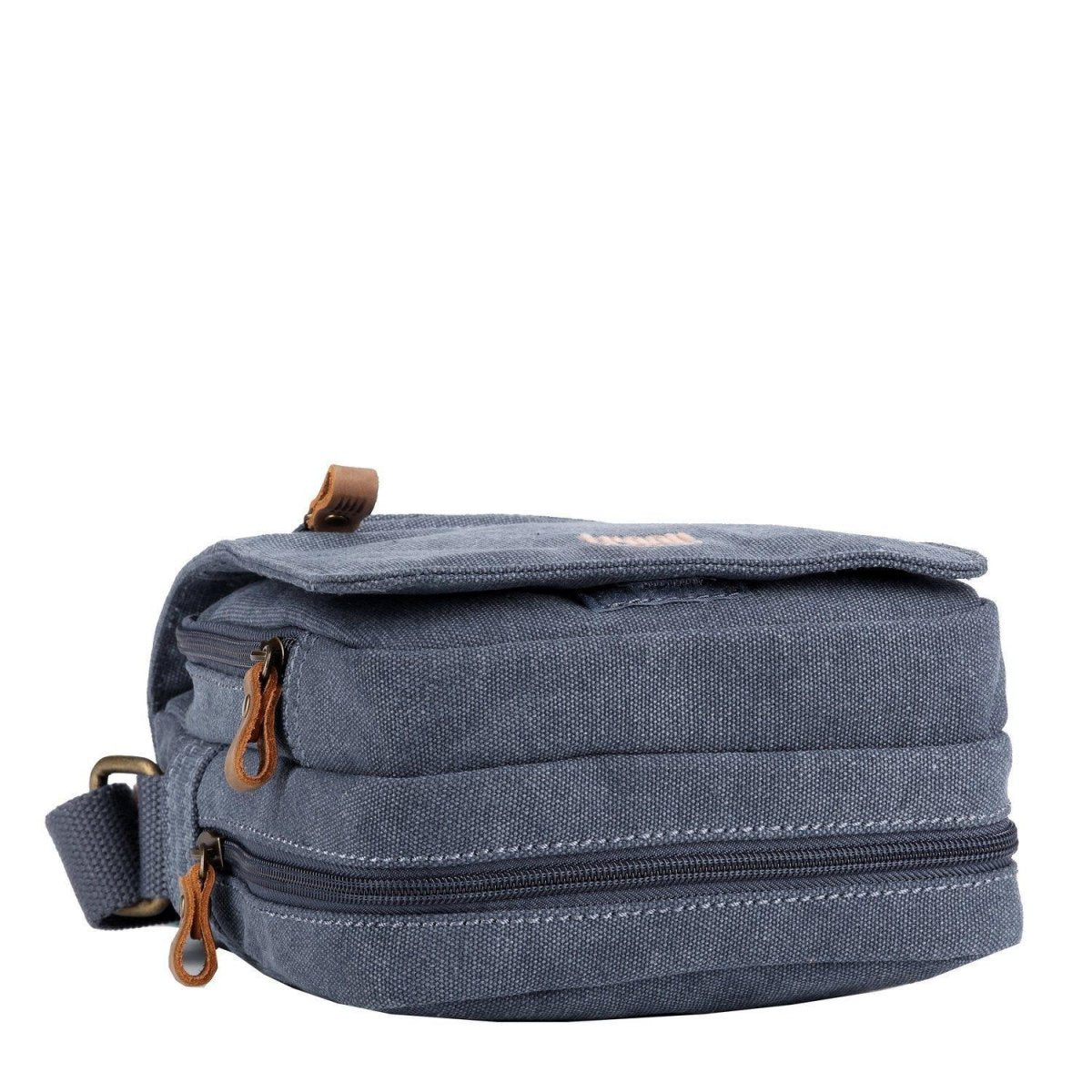 Canvas Flap Crossbody Bag | TRP0239 Blue - RUTHERFORD & Co