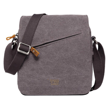 Canvas Flap Crossbody Bag with Shoulder Pad | TRP0238 - RUTHERFORD & Co