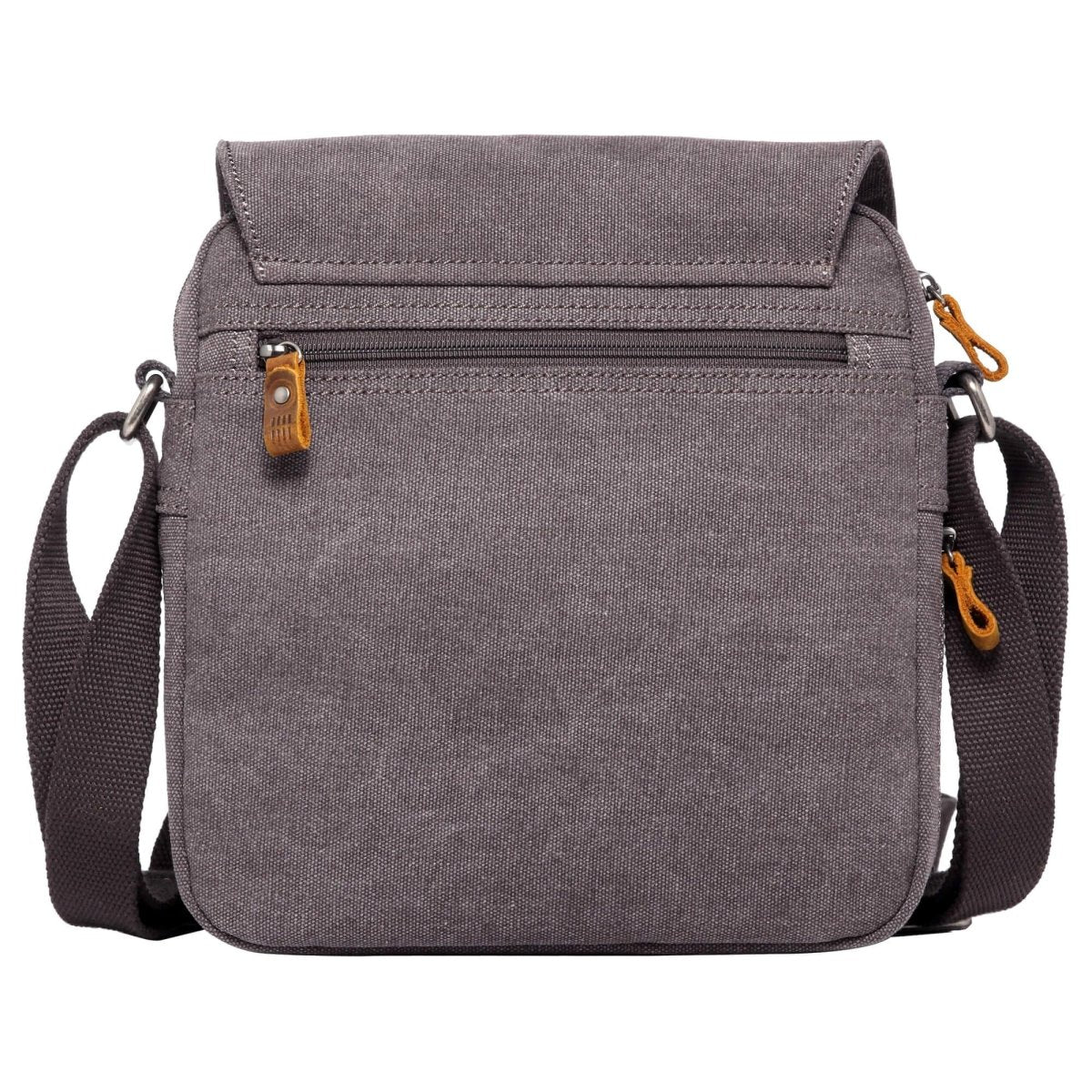 Canvas Flap Crossbody Bag with Shoulder Pad | TRP0238 - RUTHERFORD & Co