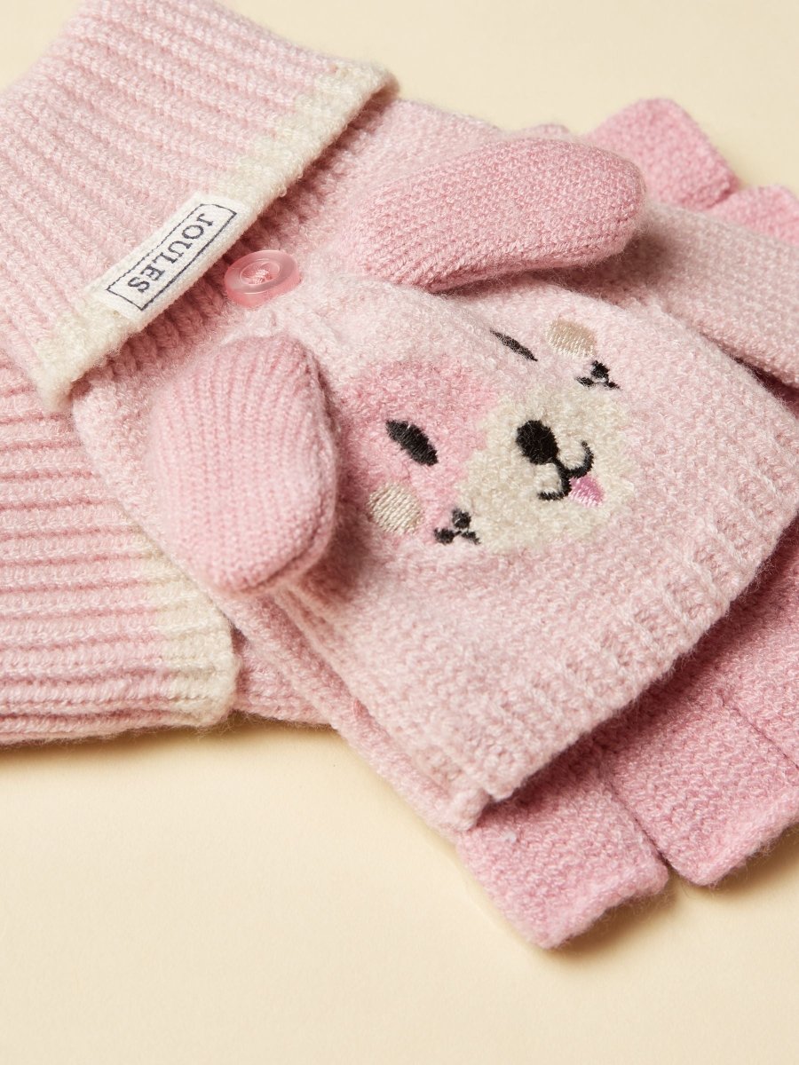 Carey Pink Character Gloves - RUTHERFORD & Co