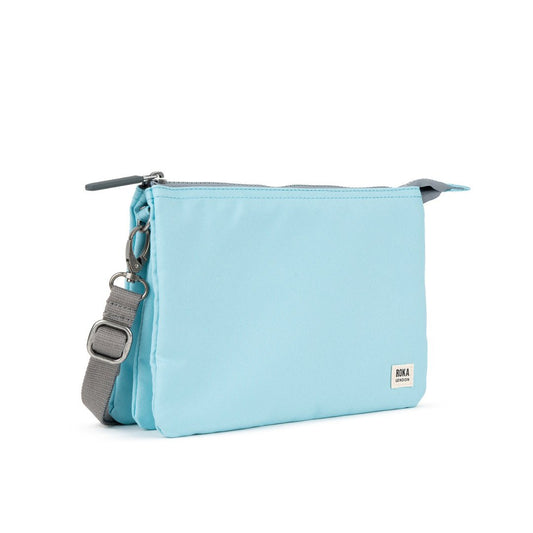 CARNABY CROSSBODY RECYCLED CANVAS ICE - RUTHERFORD & Co