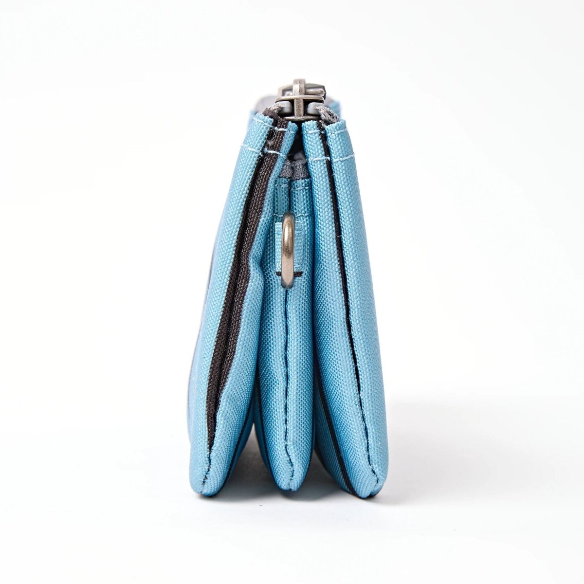 Carnaby Wallet in Blue Stripe - RUTHERFORD & Co