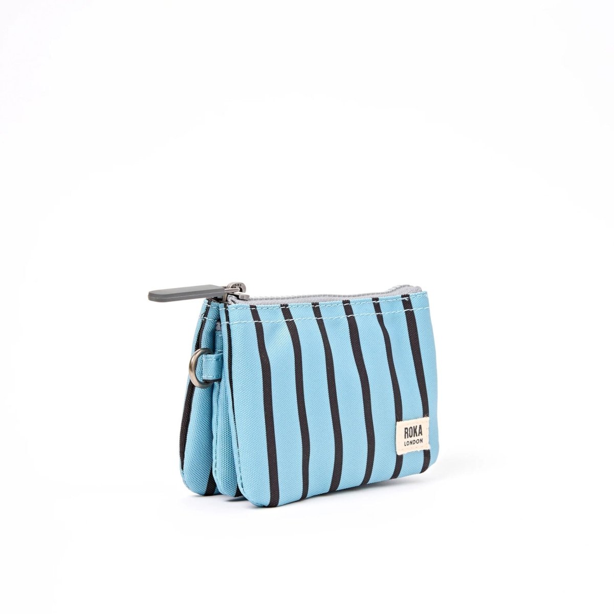 Carnaby Wallet in Blue Stripe - RUTHERFORD & Co