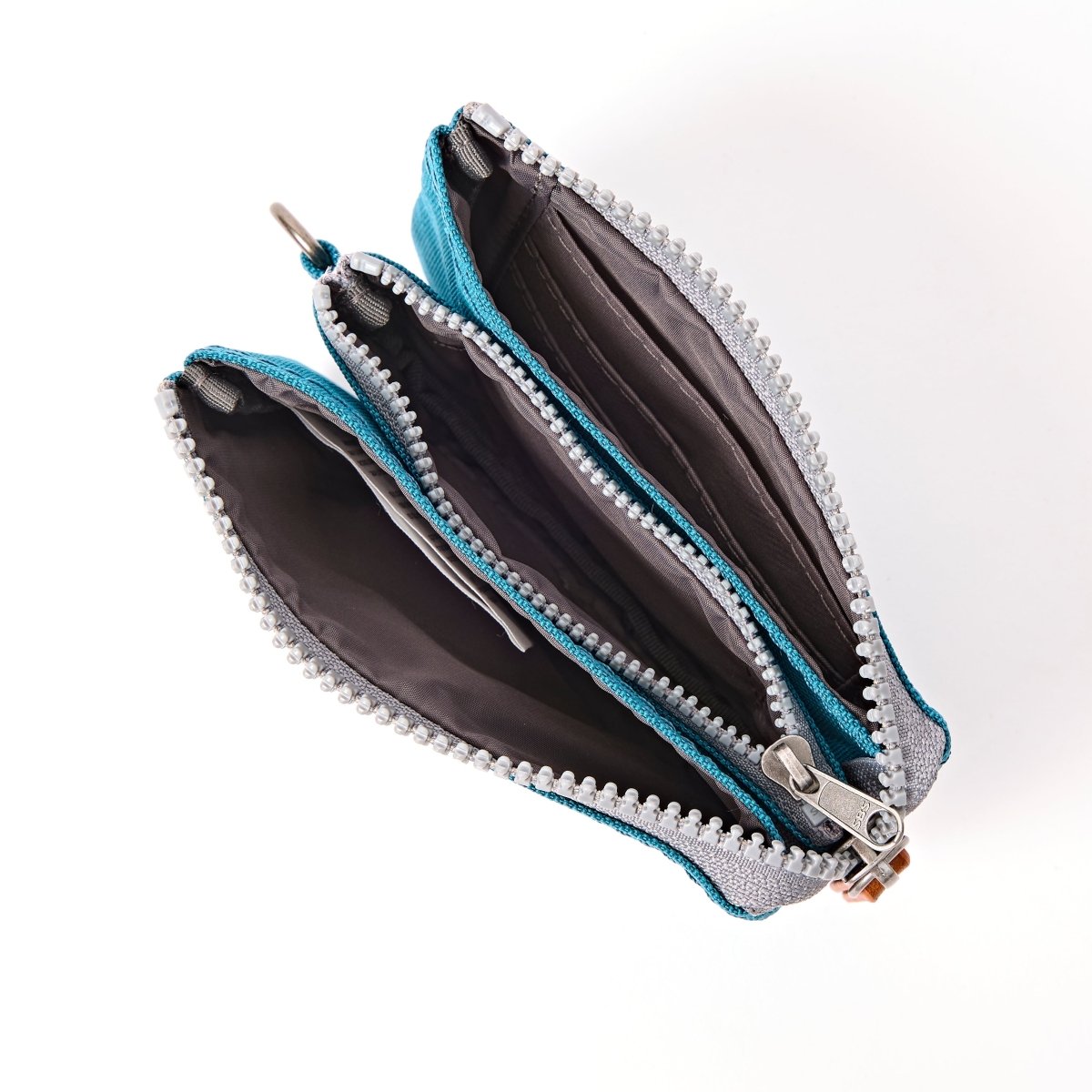 Carnaby Wallet in Deep Teal - RUTHERFORD & Co