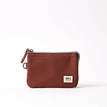 Carnaby Wallet in Henna Recycled Canvas - RUTHERFORD & Co