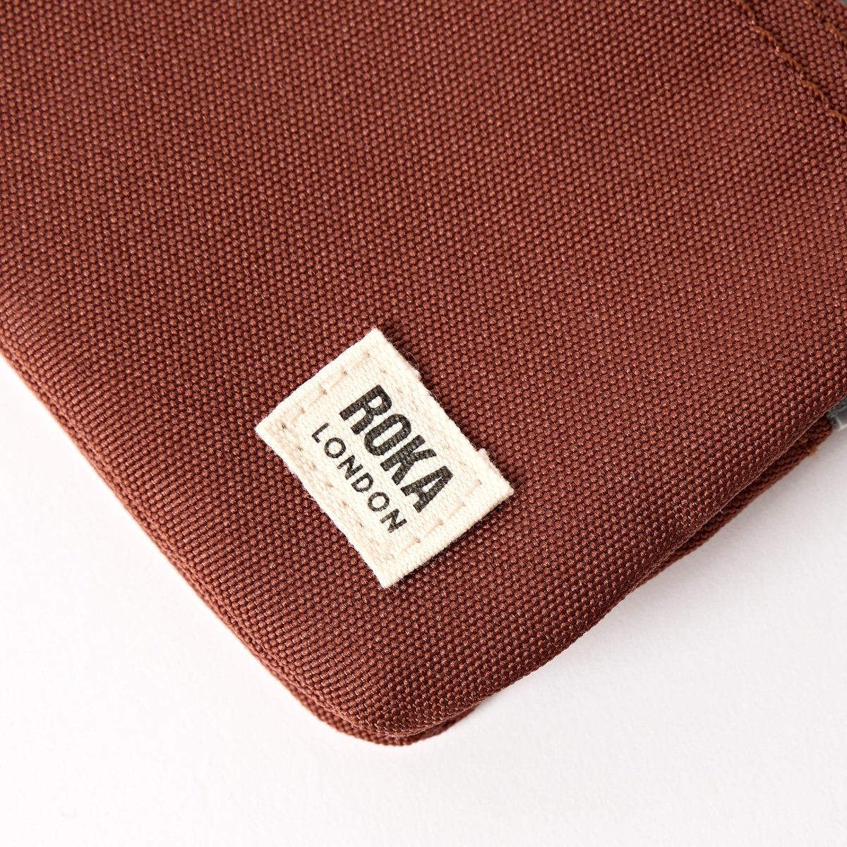 Carnaby Wallet in Henna Recycled Canvas - RUTHERFORD & Co