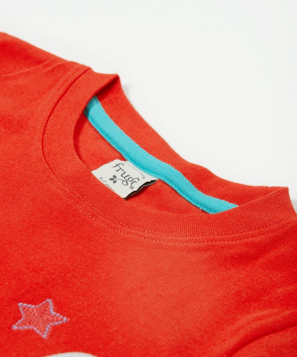 CARSEN APPLIQUE T - SHIRT - RUTHERFORD & Co