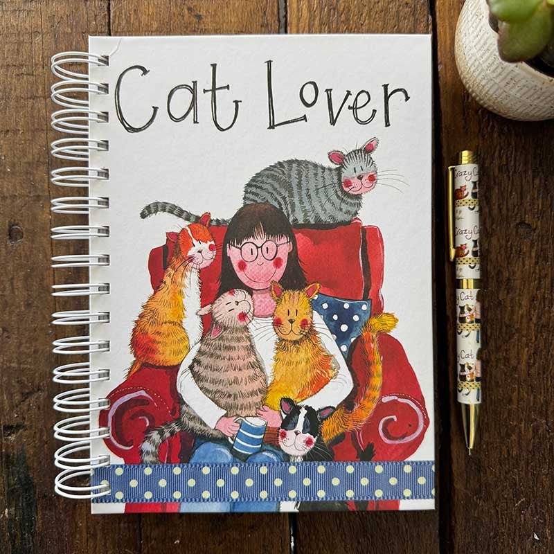 Cat Lover Spiral Journal - RUTHERFORD & Co