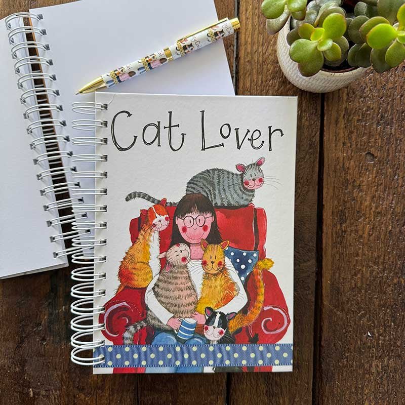 Cat Lover Spiral Journal - RUTHERFORD & Co