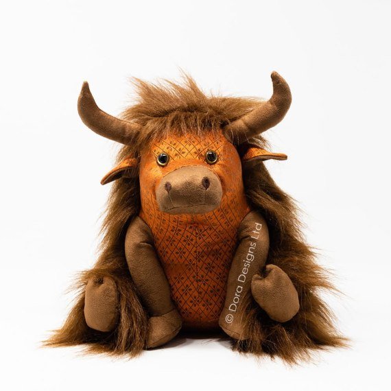 Catriona Highland Cow Doorstop - RUTHERFORD & Co