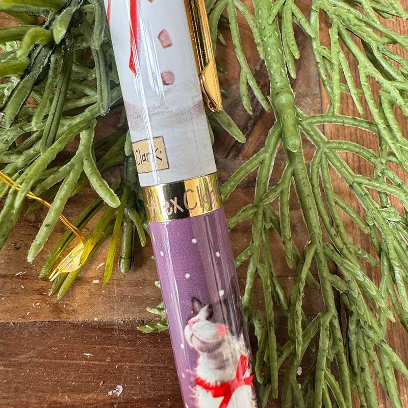 Cats and Snowman Ballpoint Pen - RUTHERFORD & Co