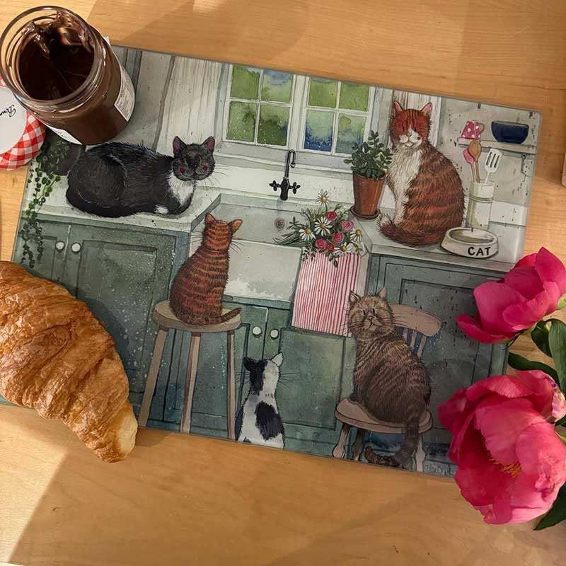 Cats in the Kitchen Worktop Saver - RUTHERFORD & Co