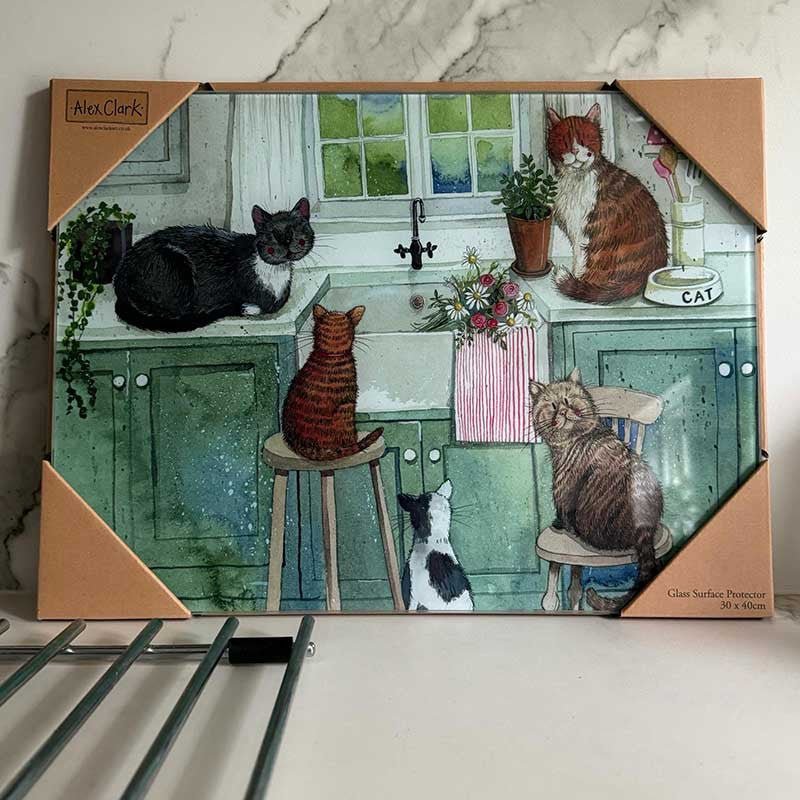 Cats in the Kitchen Worktop Saver - RUTHERFORD & Co