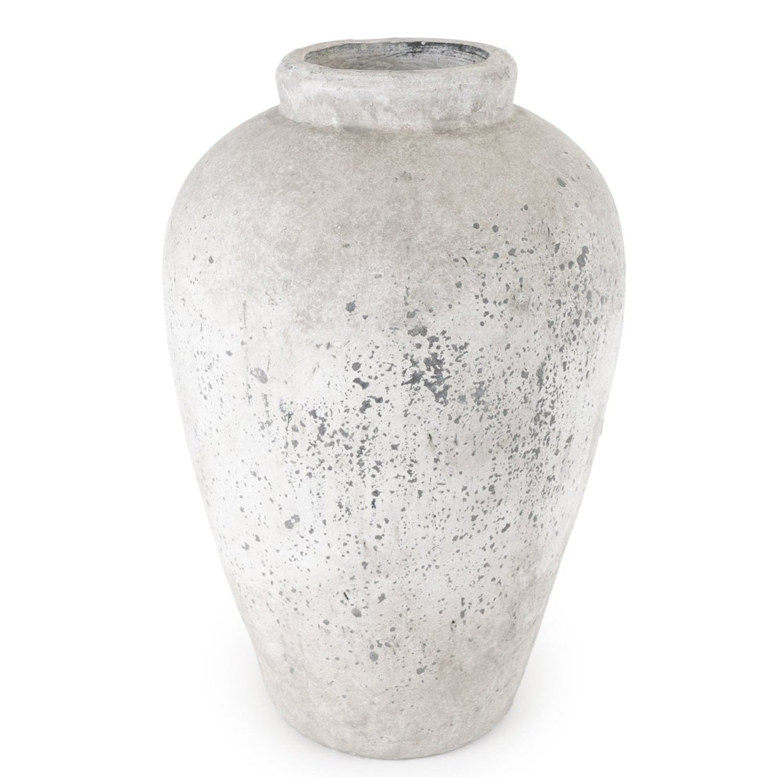 Cement Urn Vase 38cm - RUTHERFORD & Co
