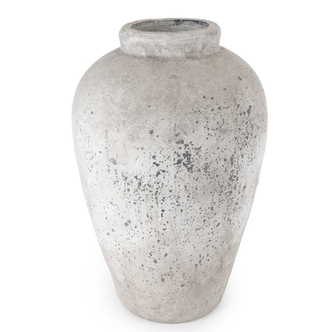 Cement Urn Vase 38cm - RUTHERFORD & Co