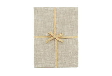Chambray tablecloth natural (130x180cm) - RUTHERFORD & Co