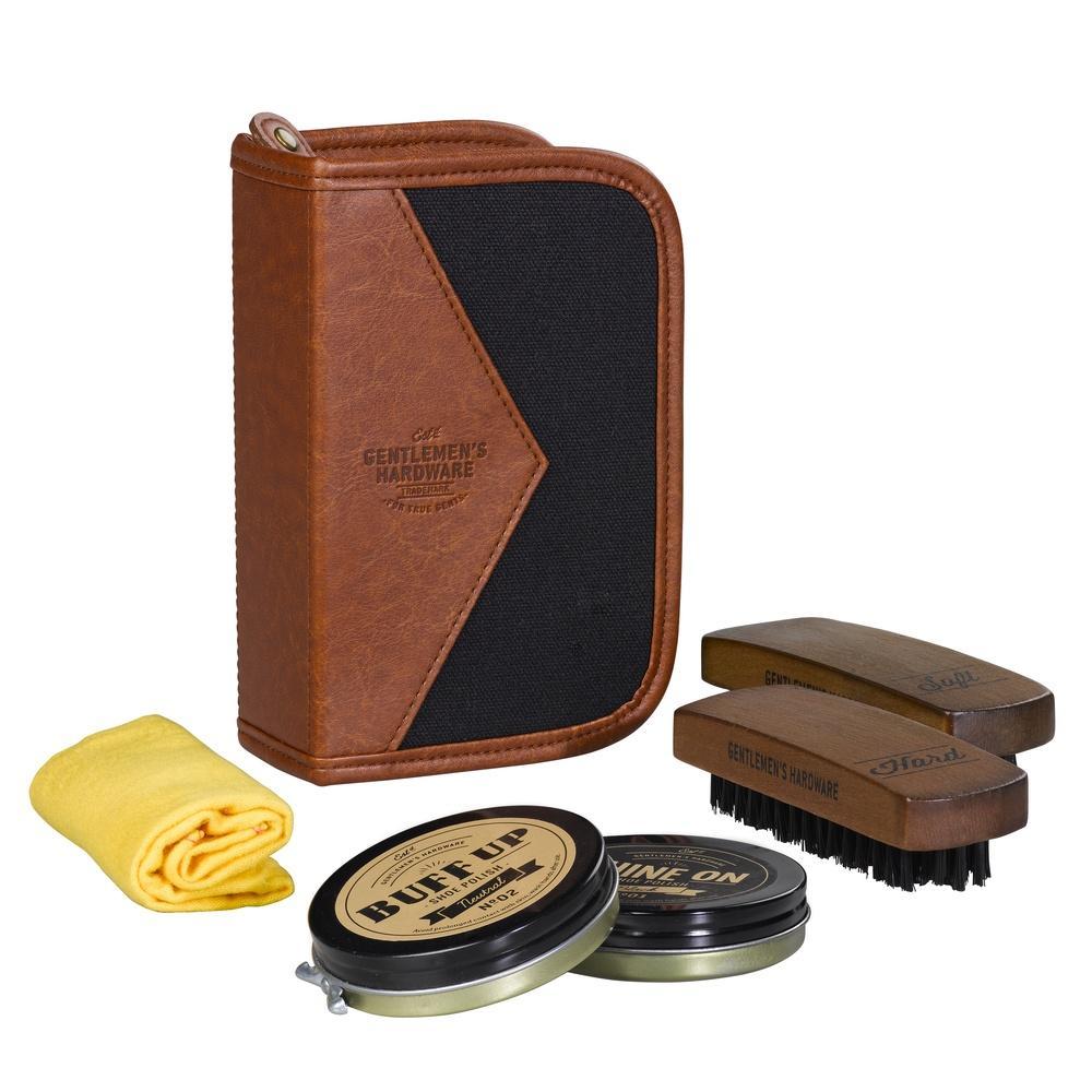 Charcoal Shoe Shine Kit - RUTHERFORD & Co