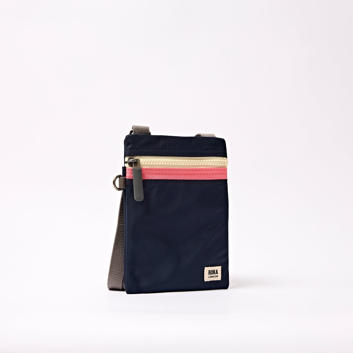 Chelsea Pocket Sling Bag in Midnight Stripe - RUTHERFORD & Co