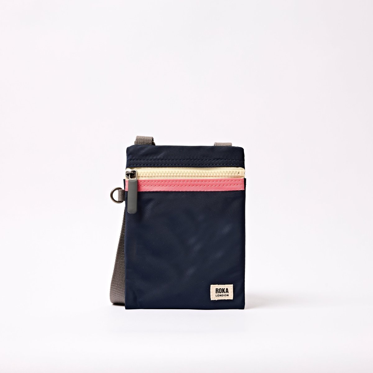 Chelsea Pocket Sling Bag in Midnight Stripe - RUTHERFORD & Co