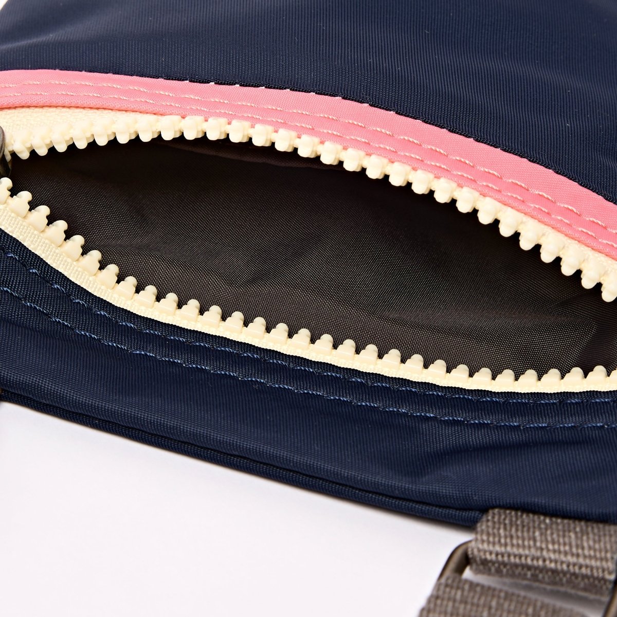 Chelsea Pocket Sling Bag in Midnight Stripe - RUTHERFORD & Co