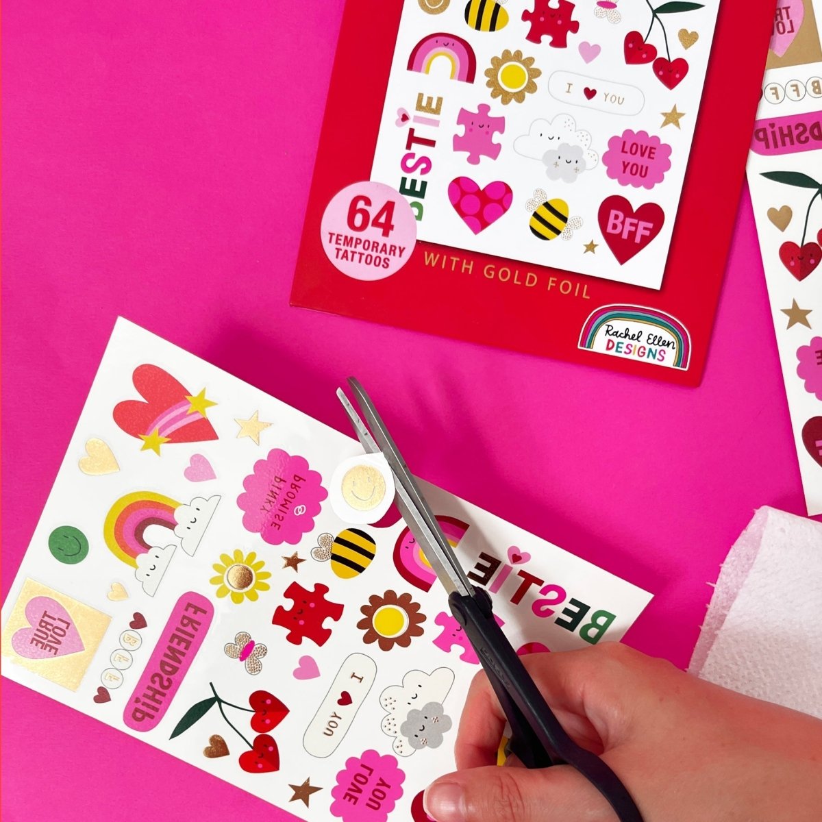 Children's Friendship Temporary Tattoos - RUTHERFORD & Co