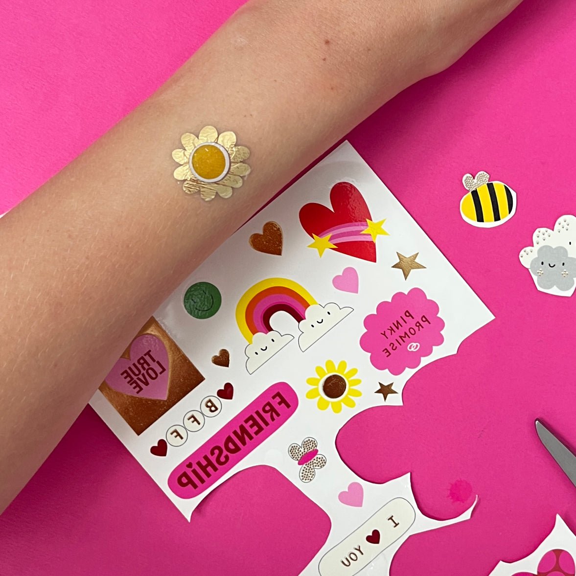 Children's Friendship Temporary Tattoos - RUTHERFORD & Co