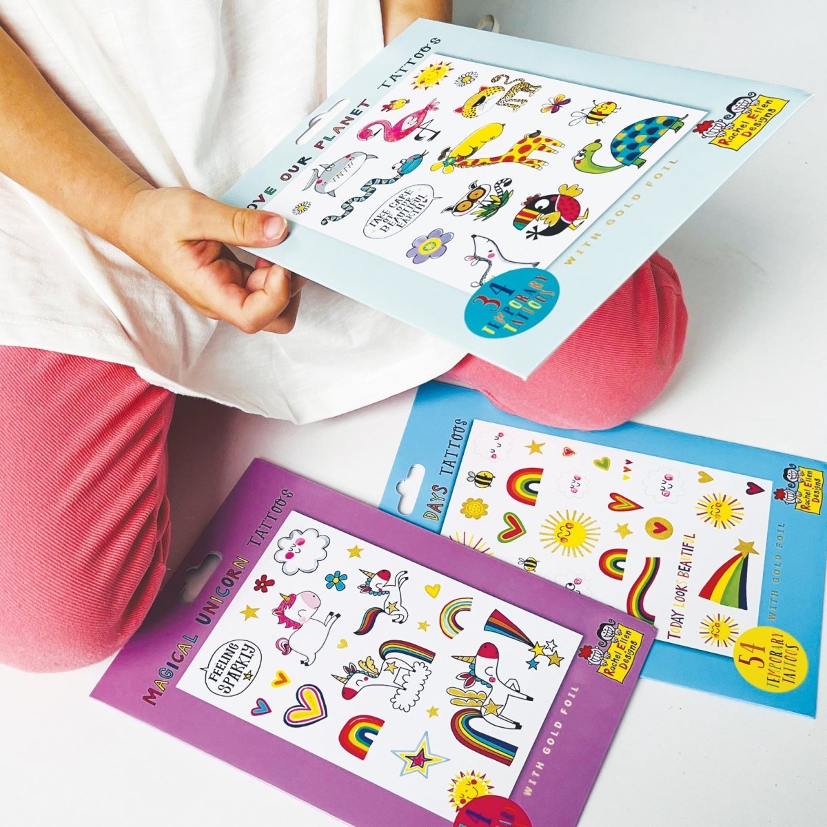 Children's Sunny Days Temporary Tattoos - RUTHERFORD & Co