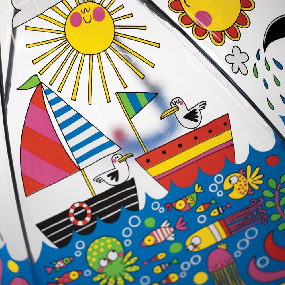 Children's Umbrella - Under the sea - RUTHERFORD & Co