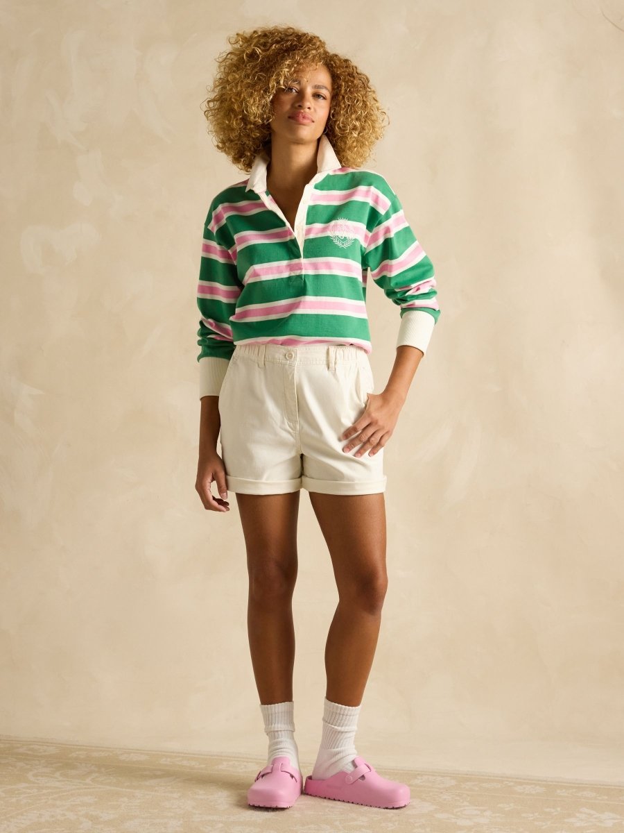 Chino Ecru Shorts - RUTHERFORD & Co