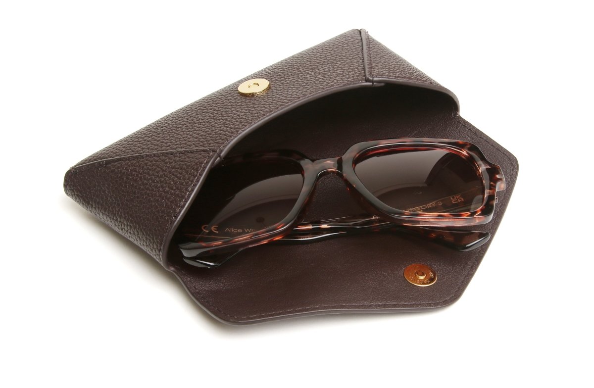 Chocolate - Kensington Glasses Case - RUTHERFORD & Co