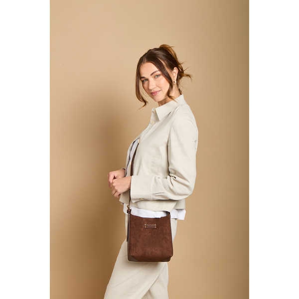 Chocolate - Kensington Mini Hobo - RUTHERFORD & Co
