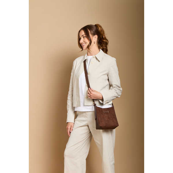 Chocolate - Kensington Mini Hobo - RUTHERFORD & Co
