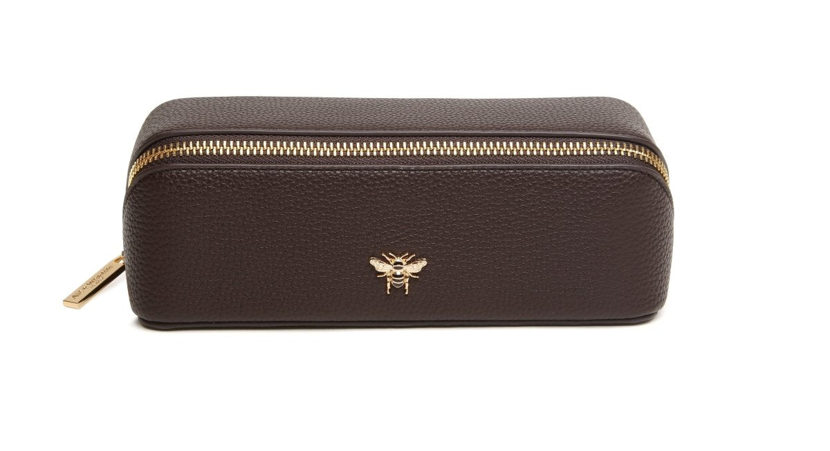 Chocolate - Small Train Case - RUTHERFORD & Co