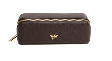 Chocolate - Small Train Case - RUTHERFORD & Co