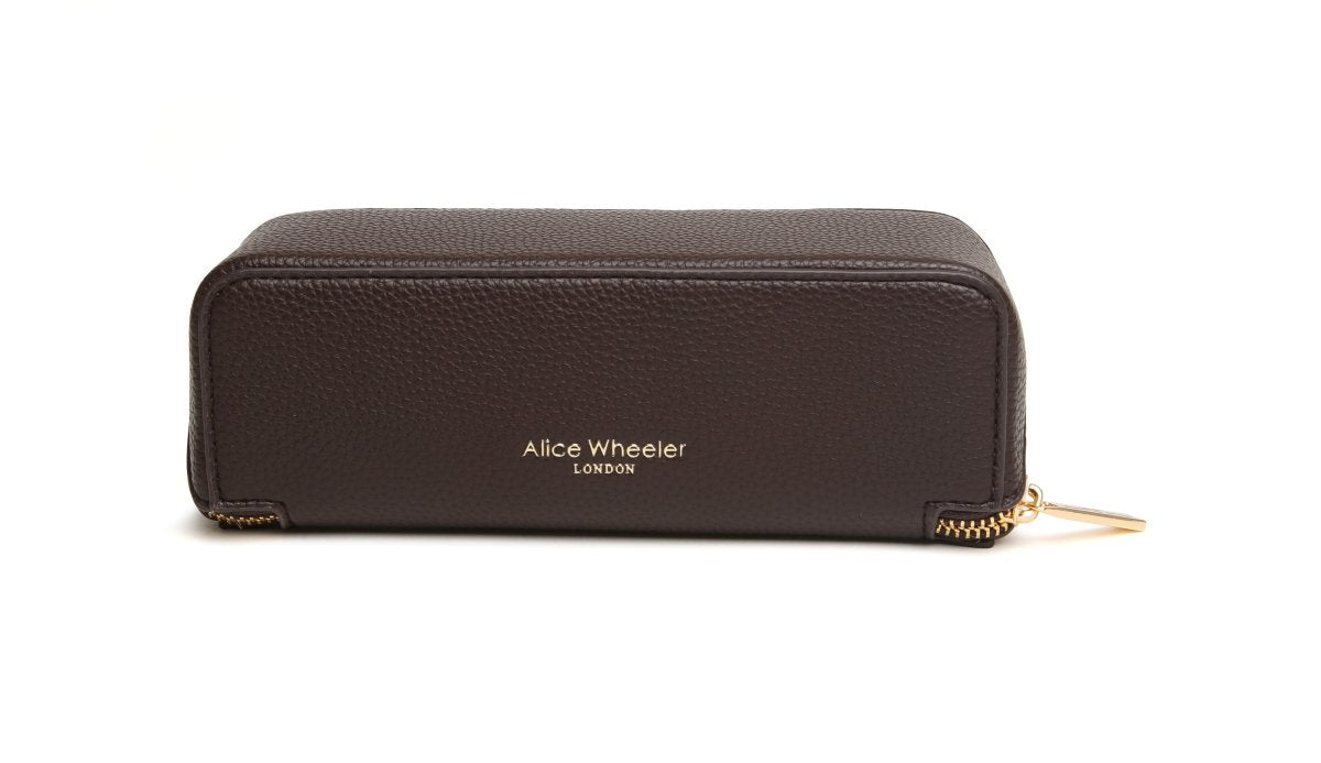 Chocolate - Small Train Case - RUTHERFORD & Co