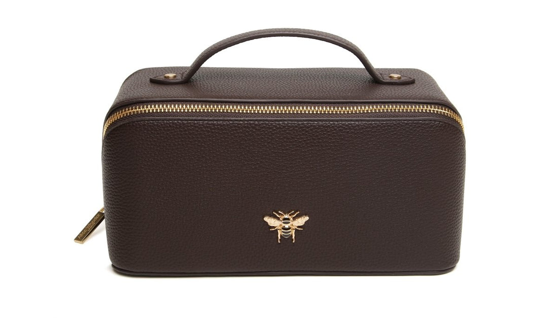 Chocolate Train Case - RUTHERFORD & Co
